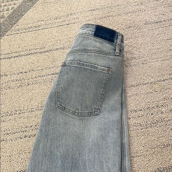 Express Flare & Wide Leg Jeans in Blue - Picture 5 of 5